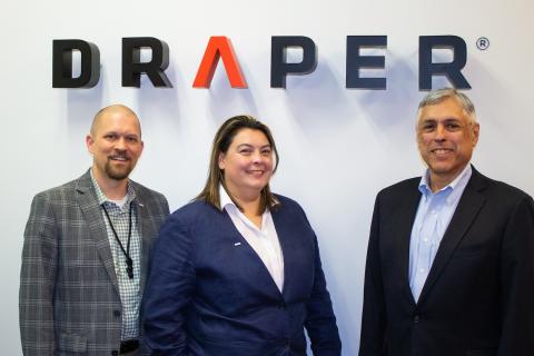 Draper opened a new engineering and operations campus in Clearfield, Utah,